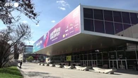 La sala concerti di Vienna si prepara per l'Eurovision