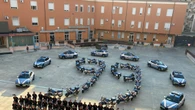 Al via la 1000 Miglia, Polizia fa la scorta e ha tre auto in gara