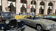 Le auto storiche della Polizia al Concorso Anantara a Roma