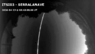 I cieli di Sicilia e Campania illuminati da un detrito spaziale