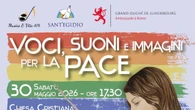 'Voci, Suoni e Immagini per la Pace', a Roma un concerto per riflettere e ascoltare