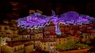 A Castelmezzano le opere di luce illuminano le Dolomiti lucane