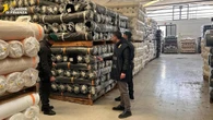 Contrabbando da Cina, sequestrati tessuti e abiti per 11 mln euro