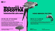 Al via il festival 'Welcome to Socotra' dedicato a 'voci senza filtro'