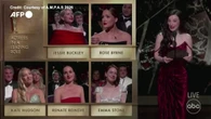 Oscar 2026, Jessie Buckley e' la miglior attrice per "Hamnet"
