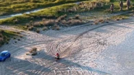 Gare di motocross in un'oasi naturale del Salento