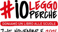 #ioleggoperché, dal 7 al 15 novembre l'iniziativa Aie per donare libri a biblioteche
