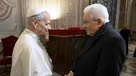 Mattarella al Papa, 'la pace nasce nei cuori, mai rassegnarsi alla guerra'