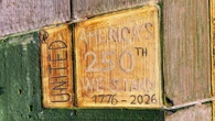 Land Art celebra l'indipendenza americana con un disegno nei campi nel Veronese