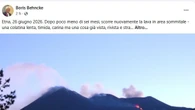 Behncke (Ignv), sull'Etna una 'eruzioncina', non preoccupa