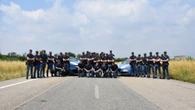 Al Centro sicurezza Stellantis di Orbassano corsi di guida sicura per 300 poliziotti