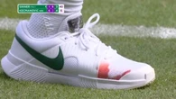 Wimbledon: Sinner e il sangue sulla scarpa. 'Il piede? Sembra peggio di come è, solo l'unghia'