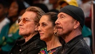 A Città del Messico Sheinbaum e gli U2 insieme per l'infanzia