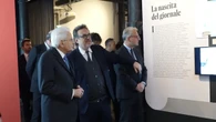 Roma, Mattarella visita la mostra di "Repubblica"
