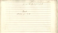 A Bergamo scoperta composizione autografa di Donizetti