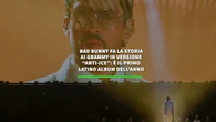 Bad Bunny fa la storia ai Grammy in versione "anti-Ice": primo latino miglior album