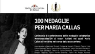 Le medaglie veronacallas100 ai teatri italiani in cui il soprano ha cantato