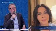 Sabrina Ferilli racconta a Fazio la sua 'notte prima degli esami'