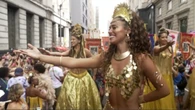 Rio de Janeiro, festa per il Carnevale Cordao do Boitata'