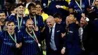 Festa Inter all'Arena, allenamento davanti ai tifosi