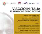 Vicenza celebra Guido Piovene a 70 anni dal 'Viaggio in Italia'