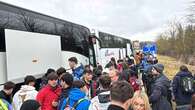 Arrivati primi bus a Roccaraso, 'vogliamo solo divertirci'