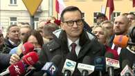 Mateusz Morawiecki w prokuraturze. "Jestem ścigany za wolę organizacji wyborów"