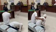 Divonis 3 Bulan 10 Hari Kasus Getah Karet, Mbah Mujiran Sujud Syukur Langsung Dibebaskan