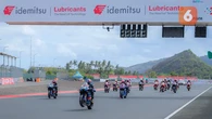 Insiden Terjatuh, 2 Pembalap Yamaha Gagal Curi Poin di Race 2 SS600 ARRC Mandalika 2025