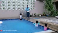 6 Potret Kolam Renang Rumah Anang dan Ashanty di Cinere, Tempat Seru Anak dan Cucu Bermain...