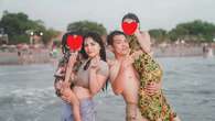 Ko Apex Pamer Potret Gendong Dinar Candy saat Main ke Pantai Bareng Anak-anaknya, Netizen ...