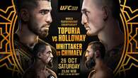 UFC 308 Pertemukan Topuria dengan Holloway