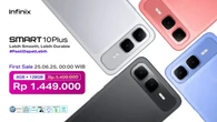 HP Rp 1 Jutaan Infinix Smart 10 Series Rilis 25 Juni, Cek di Sini Spesifikasinya