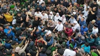 Momen Ribuan Mahasiswa Lampung Duduk Bareng Gubernur, Ketua DPRD, Kapolda dan Pangdam di J...