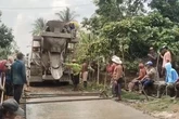Cerita Warga Lampung Wujudkan Jalan Mulus Tanpa Bantuan Pemerintah