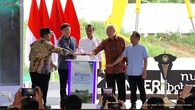 Jokowi Semringah Resmikan Proyek Kebun Raya IKN Besutan Aguan Cs