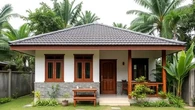 6 Gambar Rumah Sederhana di Desa Ukuran 6x9, Lengkap dengan Teras Mini yang Asri