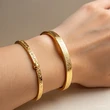 7 Model Gelang Emas Kadar 750 untuk Gaya Wanita Karier Modern, Tahan Lama dan Modis