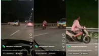 Viral Pengendara Motor Dikejar Petugas karena Nekat Terobos Jalan Tol Depok-Antasari