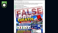 Cek Fakta: Tidak Benar Ini Link Pendaftaran Program Bantuan BBM