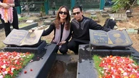 Doddy Sudrajat Ziarah ke Makam Vanessa Angel, Sedih Teringat Rayakan Ultah Gala Sky Bersam...