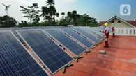 Panel Surya Bisa Jadi Andalan Listriki Desa Wilayah Terpencil