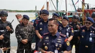 Kronologi Speedboat Patroli KKP Dibakar saat Kejar Kapal Trawl di Sumatera Barat