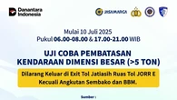 Catat, Exit Tol Jatiasih Bakal Jaring Truk ODOL Mulai 10 Juli 2025