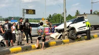 Pedagang Tahu Diseruduk Mobil Hilang Kendali di Sukabumi