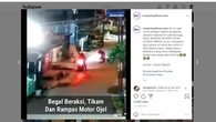 Viral Driver Ojek Online di Medan Ditikam Hingga Sepeda Motor Dirampas Begal