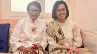 6 Potret Kompak Sri Mulyani dan Retno Marsudi Hadiri Wisuda Anak, Tampil Elegan dengan Keb...
