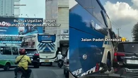 Viral Bus Zig-zag di Bandar Lampung Bikin Warga Takut