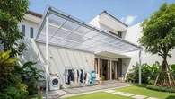 8 Desain Kanopi Jemuran Belakang Rumah yang Tidak Bikin Gelap, Rapi & Tahan Hujan