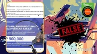 Cek Fakta: Tidak Benar Ini Link Pendaftaran BLT Kesejahteraan Rakyat
